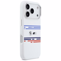 BMW M Silicon Horizontal Line MagSafe macins iPhone 17 Pro - balts