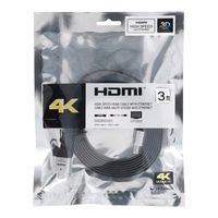 HDMI uz HDMI 4K 60Hz augstas ātruma kabelis ar Ethernet ver. 2.0 BLISTER 3 m melns