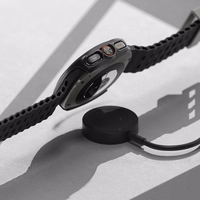 Ringke Slim & rūdītā stikla viedtālruņa apvalks + stikla komplekts Samsung Galaxy Watch Ultra 47mm - melns