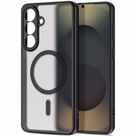 Tech-Protect BasicMag MagSafe Maciņš for Samsung Galaxy S26+ - caurspīdīgs melns