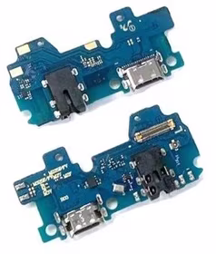 Flex Samsung M225 M22 2021/M325 M32 2021 priekš plugin, microphone, headphone connector original (service pack)