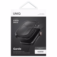 Uniq Garde viedpulksteņa apvalks Apple Watch 46 mm - dūmakains