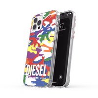 DIESEL Caurspīdīgs maciņš PRIDE CAMO AOP IPHONE XR krāsains
