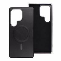 GENTLEMAN MAG COVER Viedtālruņa apvalks, savietojams ar MagSafe SAMSUNG A36, melns