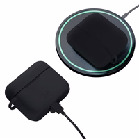 3mk silikona apvalks AirPods Pro 3 - melns