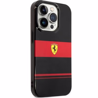 Ferrari FEHMP14LUCOK iPhone 14 Pro 6.1" melns/melns cietais apvalks IMD Combi Magsafe