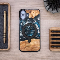 Bewood Unique maciņš for iPhone 16 Plus Planets Earth with MagSafe