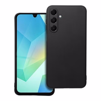 MATT viedtālruņa apvalks SAMSUNG A16 5G / A16 4G melns