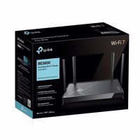 TP-Link Archer BE230 wireless router 2.5 Gigabit Ethernet Dual-band (2.4 GHz / 5 GHz) melns