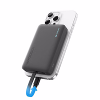 Cuktech CP132ML 10000mAh MagSafe portatīvais lādētājs melns