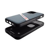 DIESEL Formēts maciņš DENIM FW20 IPHONE 12 MINI melns/zils