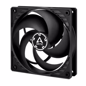 ARCTIC P12 Pressure-Optimised Fan, 3-pin, 120mm, Melns