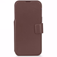 Decoded Leather Detachable Wallet Maciņš with MagSafe iPhone 17 Pro - Brown