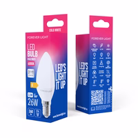 Forever Light LED Bulb E14 C37 2.2W 260lm 6000K class E