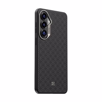 Benks Magnetic Armor Pro Armor Grid Kevlar Maciņš Metal Frame 600D (H048) for Samsung Galaxy S26 melns