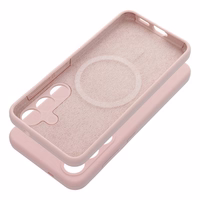 SILIKONA 2mm korpuss priekš SAMSUNG S26 Ultra saderīgs ar MagSafe sand pink