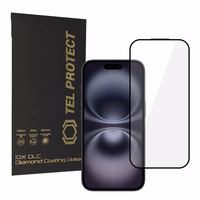 Rūdīts stikls Tel Protect 10X HD DLC Diamond Coating for Iphone 16/15 (envelope)