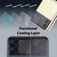 WHITESTONE EZ GLASS 2-PACK rūdīts stikls GALAXY WITH FLIP 4