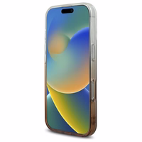 Guess IML Spīdumu gradients Magnētiskais viedtālruņa apvalks iPhone 16 Pro - brūns