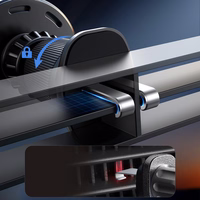 Automašīnas lādētājs-turētājs magnētiskais Joyroom JR-ZS502 MagSafe 15W (gaisa ventilācijas/galda paneļa), melns