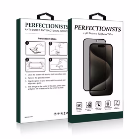 Rūdīts stikls 2.5D Privacy Perfectionists Apple iPhone 13 mini melns