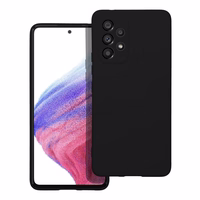 Silikona viedtālruņa apvalks SAMSUNG A53 5G melns