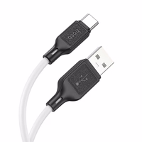 Kabelis USB-A uz USB-C Hoco 3A 1 m X90 balts