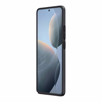 Nillkin Super Frosted Shield Pro viedtālruņa apvalks Xiaomi Redmi K70E/Poco X6 Pro 5G (melns)