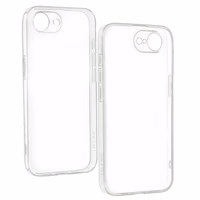 Īpaši plāns 1mm viedtālruņa apvalks Iphone 16e caurspīdīgs