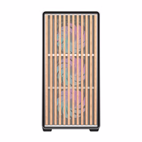 Datora korpuss Darkflash DS900WD (melns) + 4 ventilatori