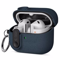 Tech-Protect plāns vāciņš ar āķi Samsung Galaxy Buds 3 / 3 FE / 3 Pro - tumši zils