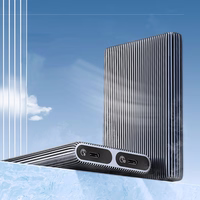 Orico AM2C3-2N divu disku ietvars diviem M.2 NVME USB-C 3.2 10Gb/s diskiem - pelēks