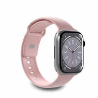 Puro Icon silikona siksniņa Apple Watch 38/40/41 mm - rozā (2 gab.)