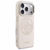 Guess Perforated 4G MagSafe Maciņš for iPhone 17 Pro - rozā