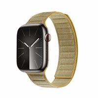 Crong Melange - Magnetic siksniņa Apple Watch 38/40/41/42 mm (dzeltens melange)
