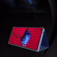 Clear View atveramais apvalks Nothing Phone 1 – melns