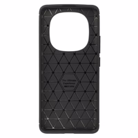 Tel Protect Carbon Elite viedtālruņa apvalks Xiaomi Redmi Note 14 Pro 5G melns