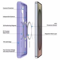 Futrālis Dux Ducis Yind MagSafe Samsung S942 S26 violets