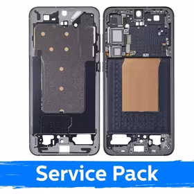 Vidējais rāmis Samsung S936 S25 Plus / Blue Black / (Service Pack)