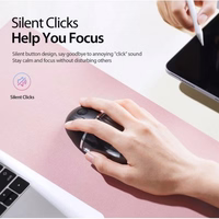 Dux Ducis "CM" bezvadu Bluetooth pele balta / caurspīdīga