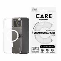 CARE by PanzerGlass Urban Combat Magnētiskais viedtālruņa apvalks iPhone 15 Pro Max - balts