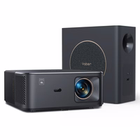 Yaber K2s Pro LCD FullHD 1080p Multimedia Projector with JBL Speakers and Subwoofer - Melns