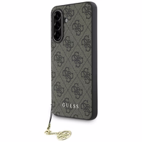 Guess 4G Charms Collection apvalks Samsung Galaxy A36 - Brūns