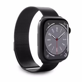 Puro Milanese nerūsējošā tērauda Apple Watch siksniņa 38/40/41mm - melns