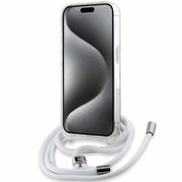 Karl Lagerfeld Crossbody IML Karl Head Magnētiskais viedtālruņa apvalks iPhone 15 Pro Max - caurspīdīgs