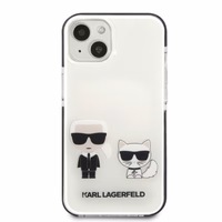 Karl Lagerfeld KLHCP13STPEKCW Viedtālruņa apvalks iPhone 13 mini 5.4" - balts (m)