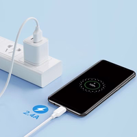 Kabeļa savienojums ar Micro USB-A / 2.4A / 1m Joyroom S-UM018A9 (melns)