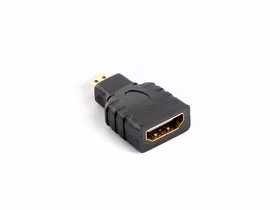 Lanberg AD-0015-BK cable gender changer HDMI Micro HDMI melns