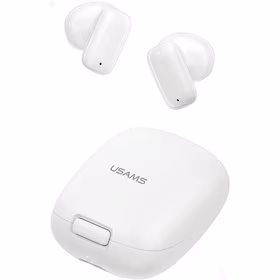 USAMS Austiņas Bluetooth 5.3 TWS ID Series bezvadu balts BHUID02 (ID25)