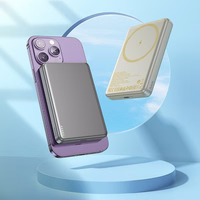 Portatīvais lādētājs saderīgs ar MagSafe Hoco 10000 mAh QC PD 2A 20W Q26A titāna zelta